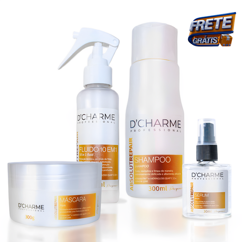 Coleção D'charme® Profissional com FRETE GRÁTIS